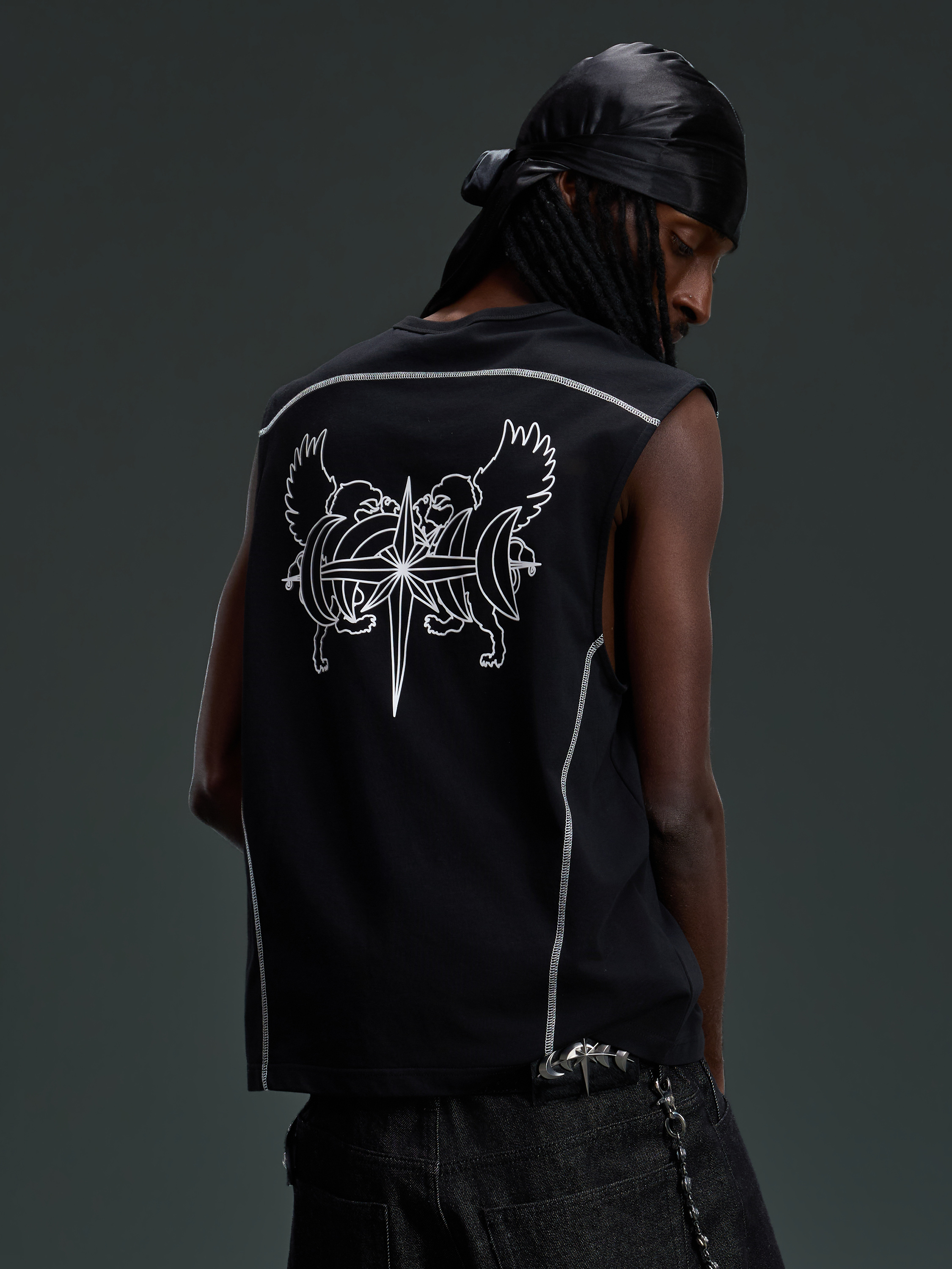 LUMINOUS DAWN DOUBLE-HEADED EAGLE VEST