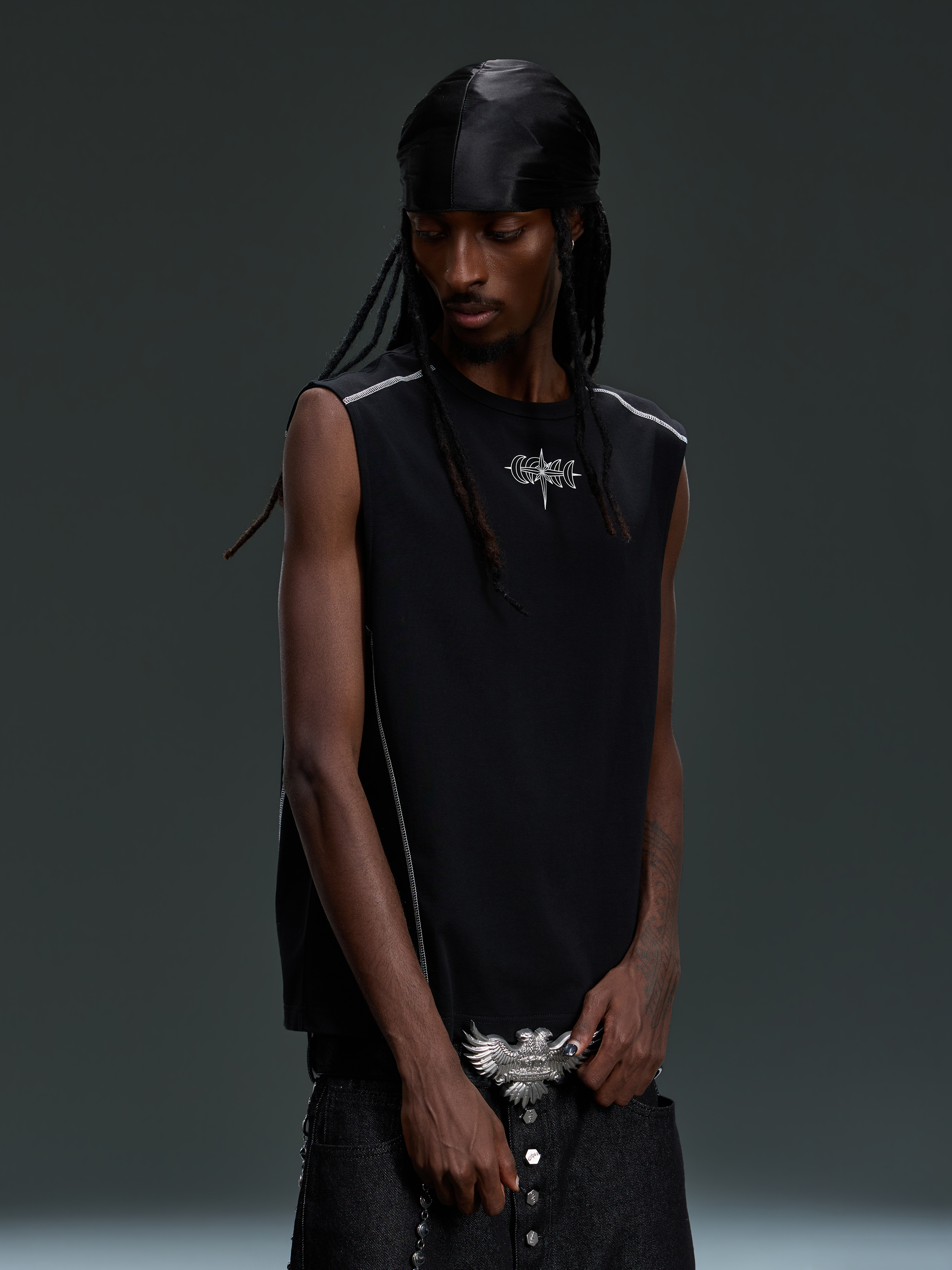 LUMINOUS DAWN DOUBLE-HEADED EAGLE VEST