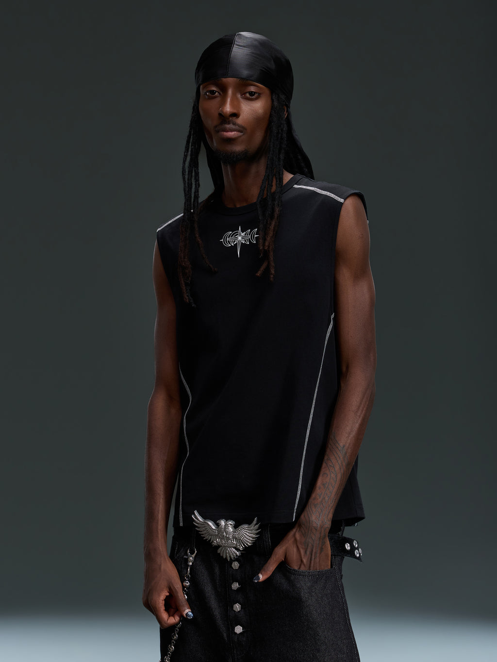 LUMINOUS DAWN DOUBLE-HEADED EAGLE VEST