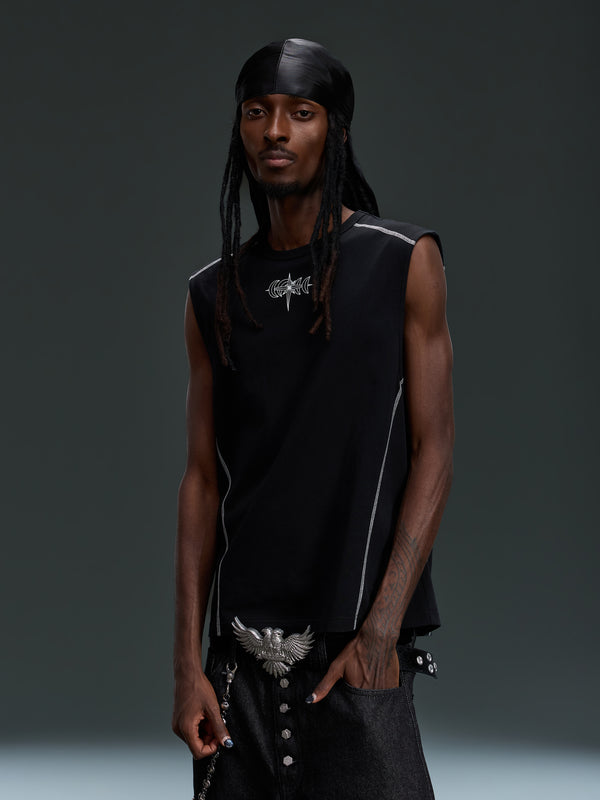 LUMINOUS DAWN DOUBLE-HEADED EAGLE VEST