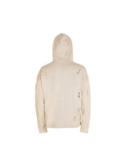 COBWEB PATCH WASHED HOODIE