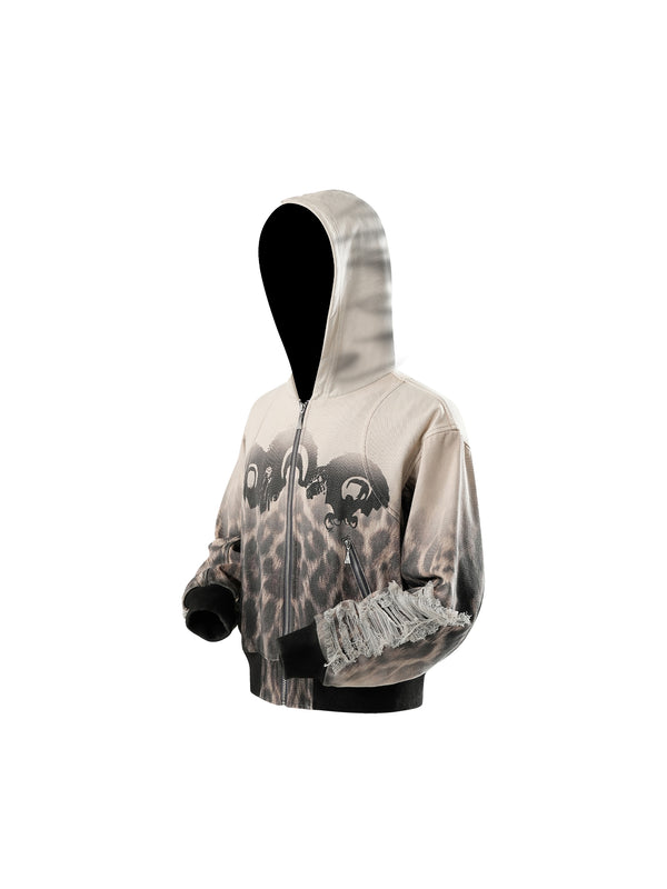 DISCIPLE FUR PATCHWORK JACKET