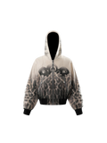 TBHNP Disciple distressed double-layer zip hoodie, sandy — men's streetwear hoodie