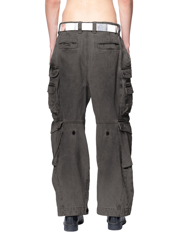 DISCIPLE ADJUSTABLE MULTI-POCKET WIPE DIRTY OVERALLS