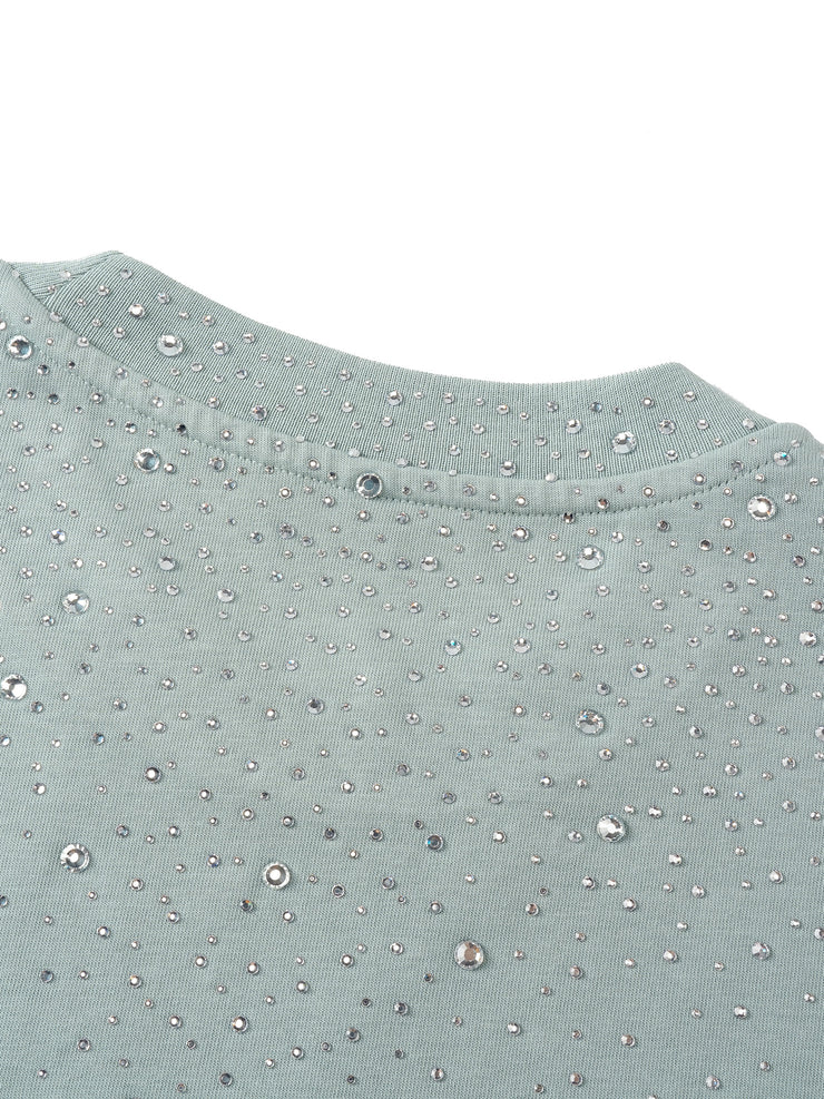 LUMINOUS DAWN RHINESTONE S/S TEE