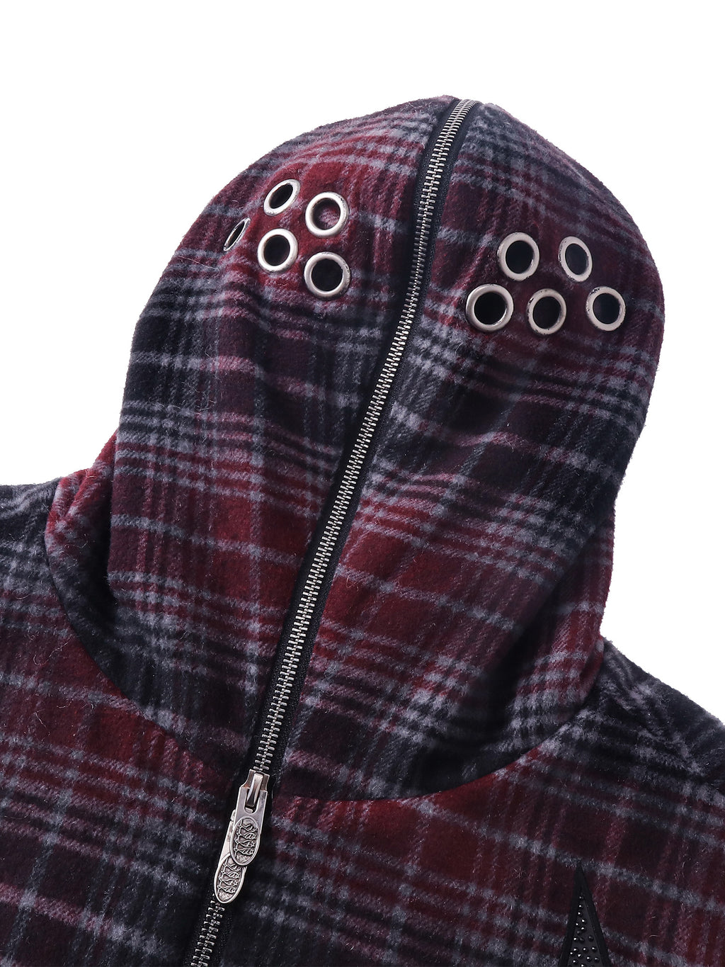 ECLIPSE OF THE BLOOD MOON KNIGHT ZIP-UP HOODIE WOOLEN SHIRT
