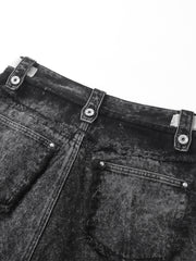 DISCIPLE DISTRESSED DENIM WORK PANTS