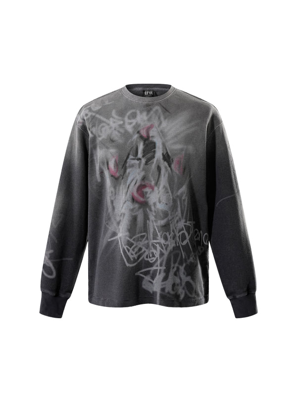 DISCIPLE GRAFFITI IRREGULAR L/S TEE