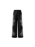 LUMINOUS DAWN PEARL RHINESTONE DRESS PANTS