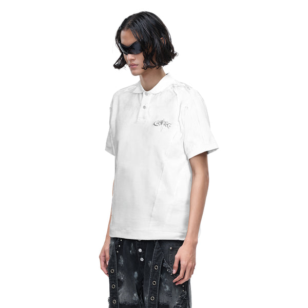 LUMINOUS DAWN STRUCTURED POLO S/S TEE