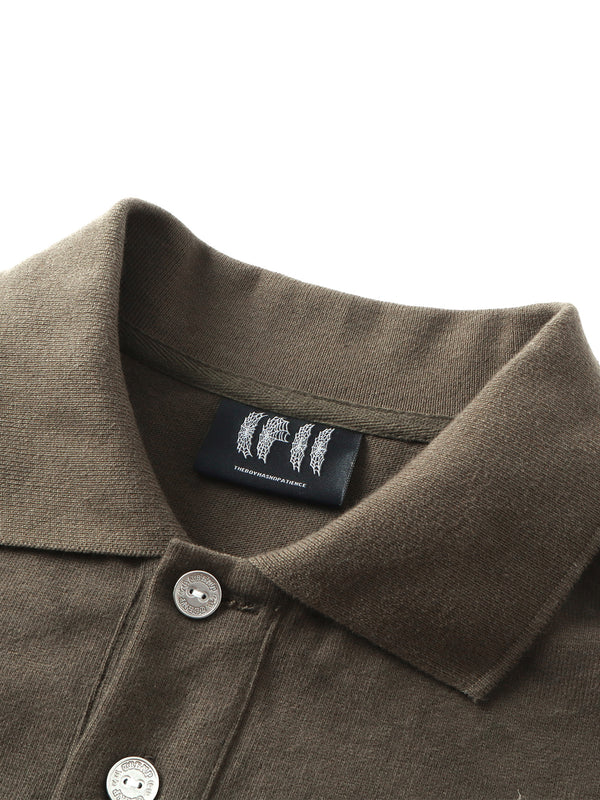 LUMINOUS DAWN STRUCTURED POLO L/S TEE