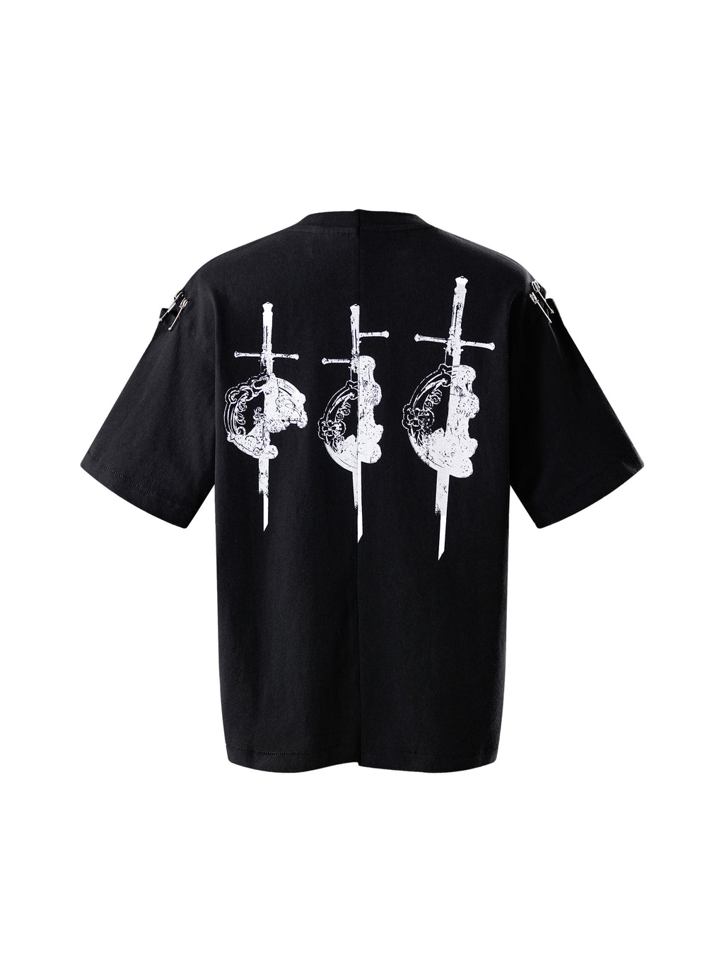 LUMINOUS DAWN DESTROYED PATCHWORK S/S TEE