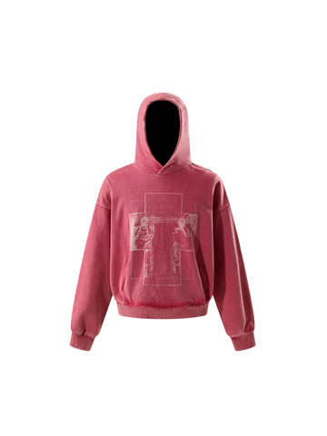 TBHNP Disciple Double Saints distressed pullover hoodie — men's streetwear hoodie