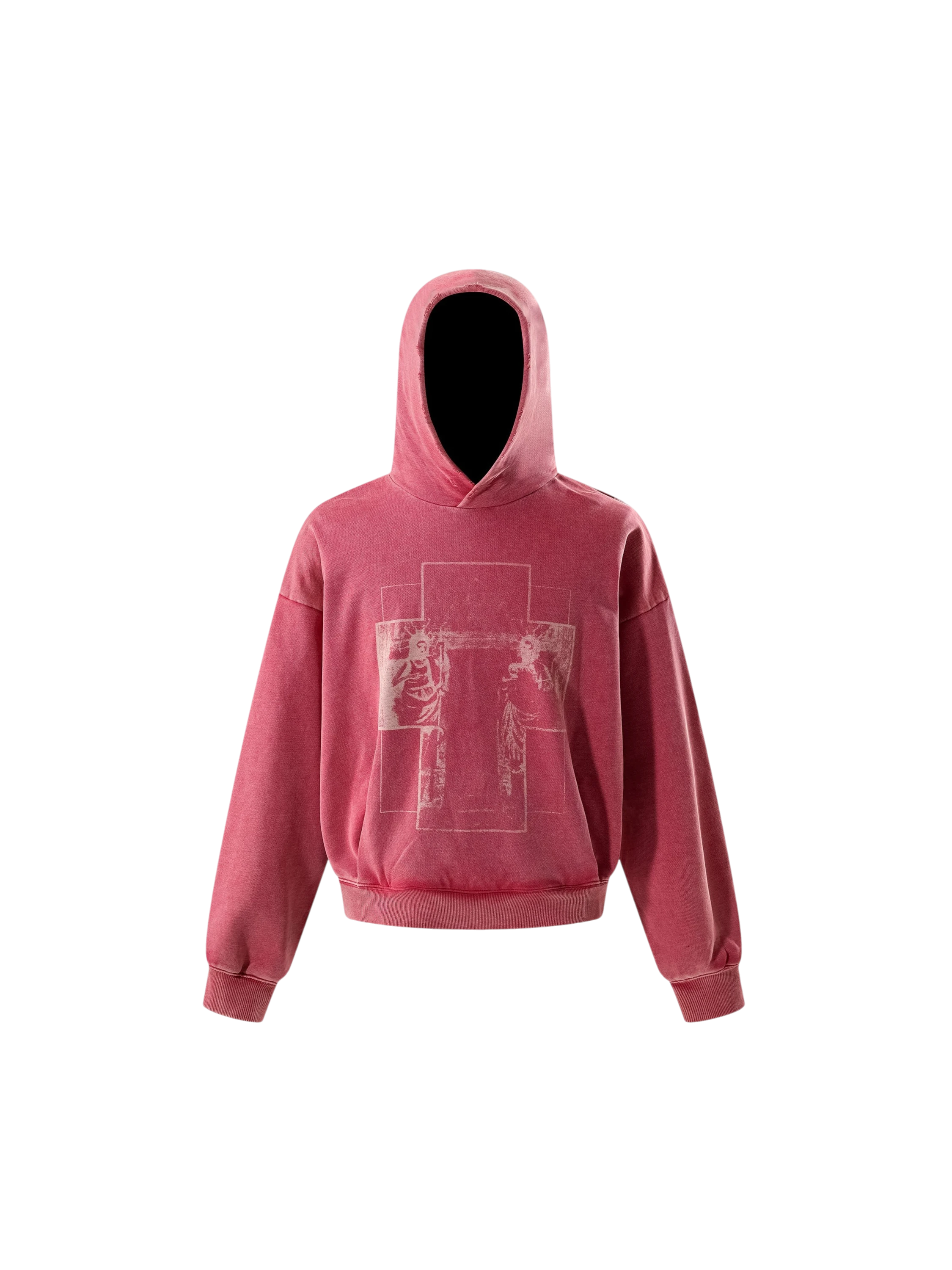 TBHNP Disciple Double Saints distressed pullover hoodie — men's streetwear hoodie