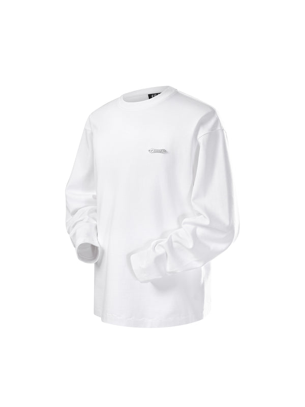 LUMINOUS DAWN FLOCKED L/S TEE