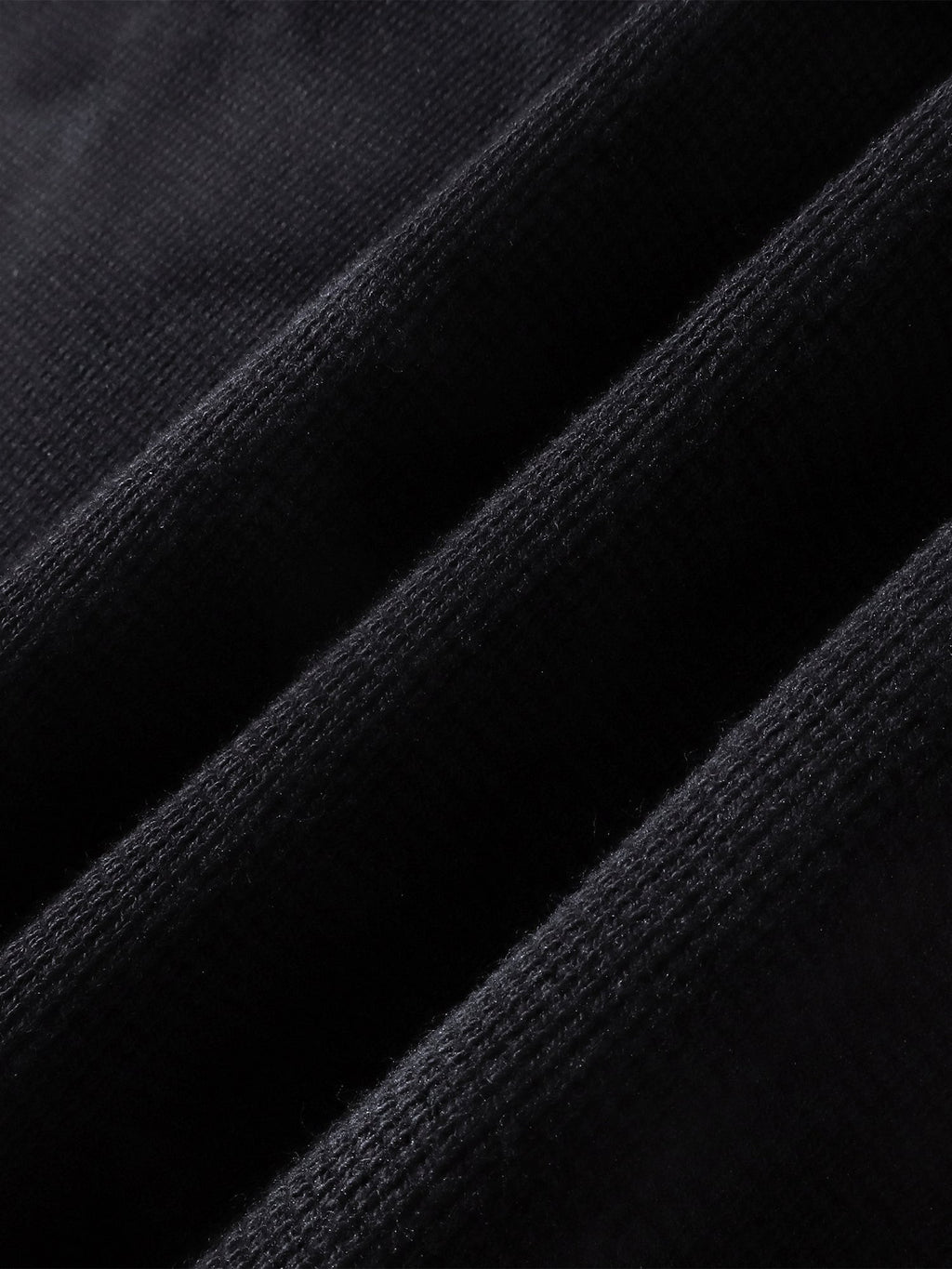 LUMINOUS DAWN WAFFLE-KNIT HENLEY LONG-SLEEVE TEE