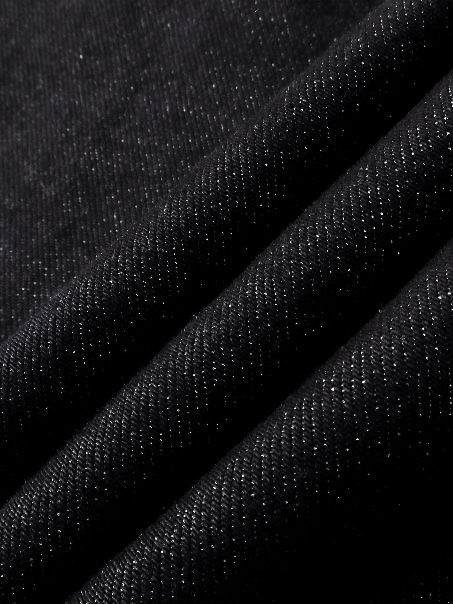 TBHNP Luminous Dawn astral logo coated flare jeans, black — men's streetwear denim