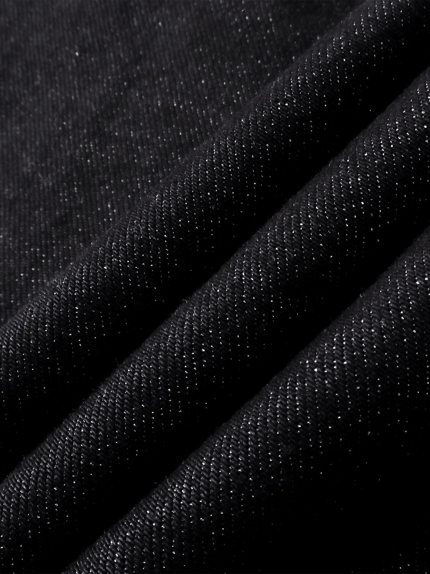 TBHNP Luminous Dawn astral logo coated flare jeans, black — men's streetwear denim