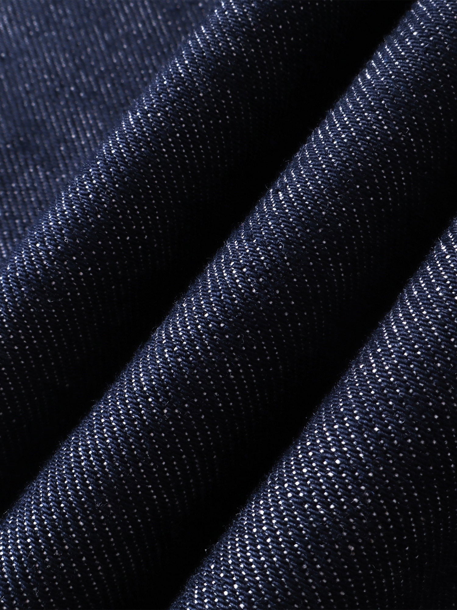 TBHNP Luminous Dawn button-fly wide-leg jeans, dark blue — men's streetwear denim