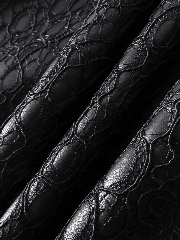 LUMINOUS DAWN STRUCTURED PATCHWORK JACKET