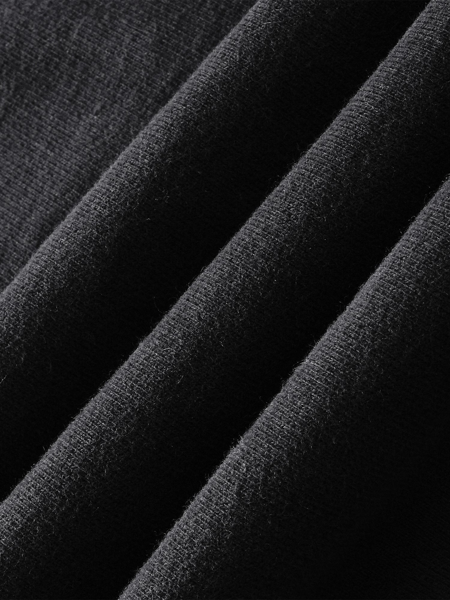 Dark Grey 100% cotton fabric texture