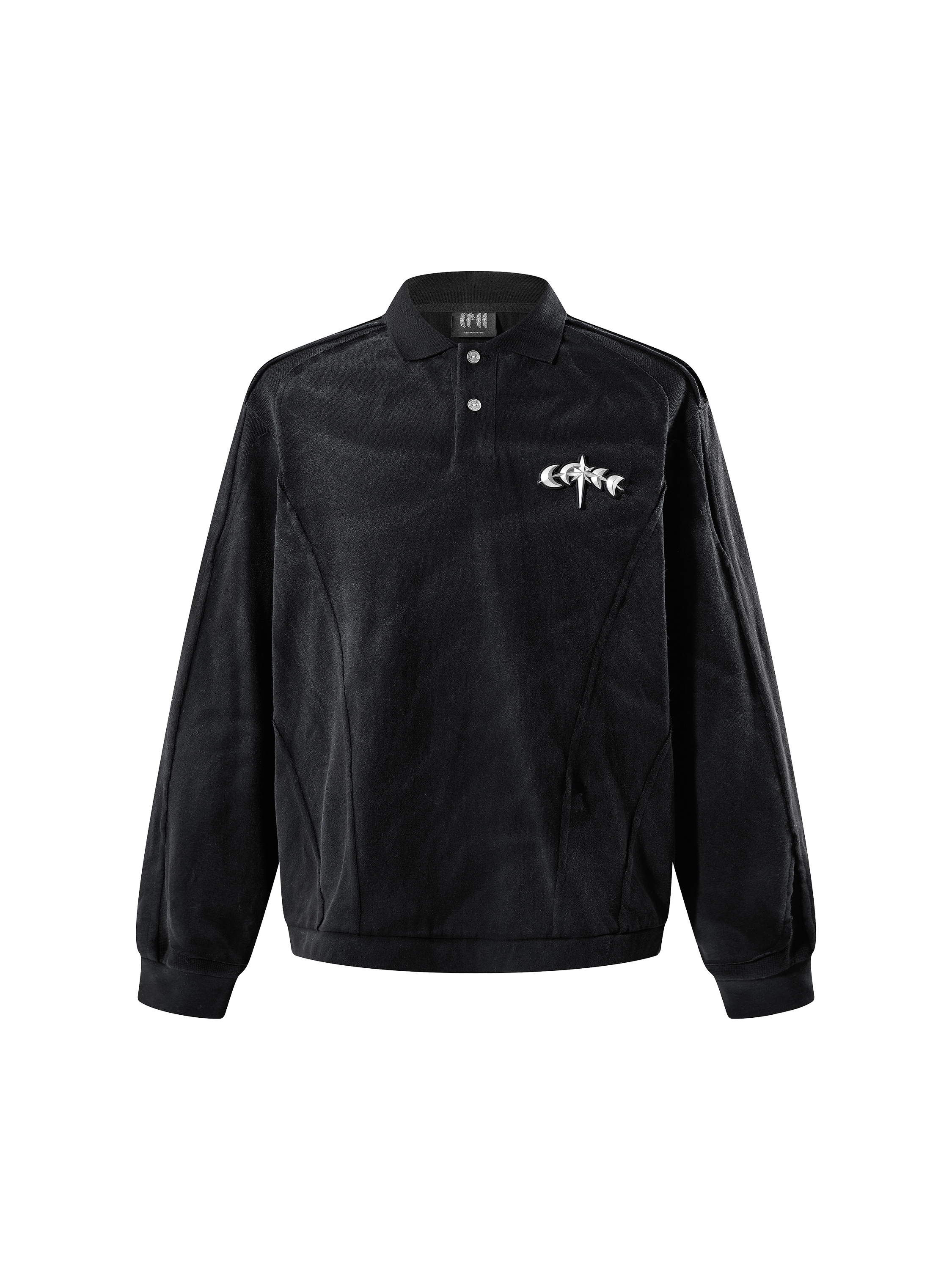 LUMINOUS DAWN STRUCTURED POLO L/S TEE