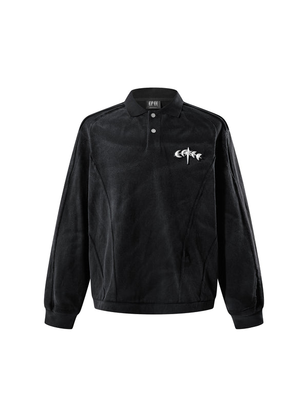 LUMINOUS DAWN STRUCTURED POLO L/S TEE