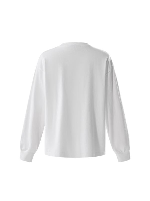 LUMINOUS DAWN KNIGHT AND GHOST PRINTED LONG TEE