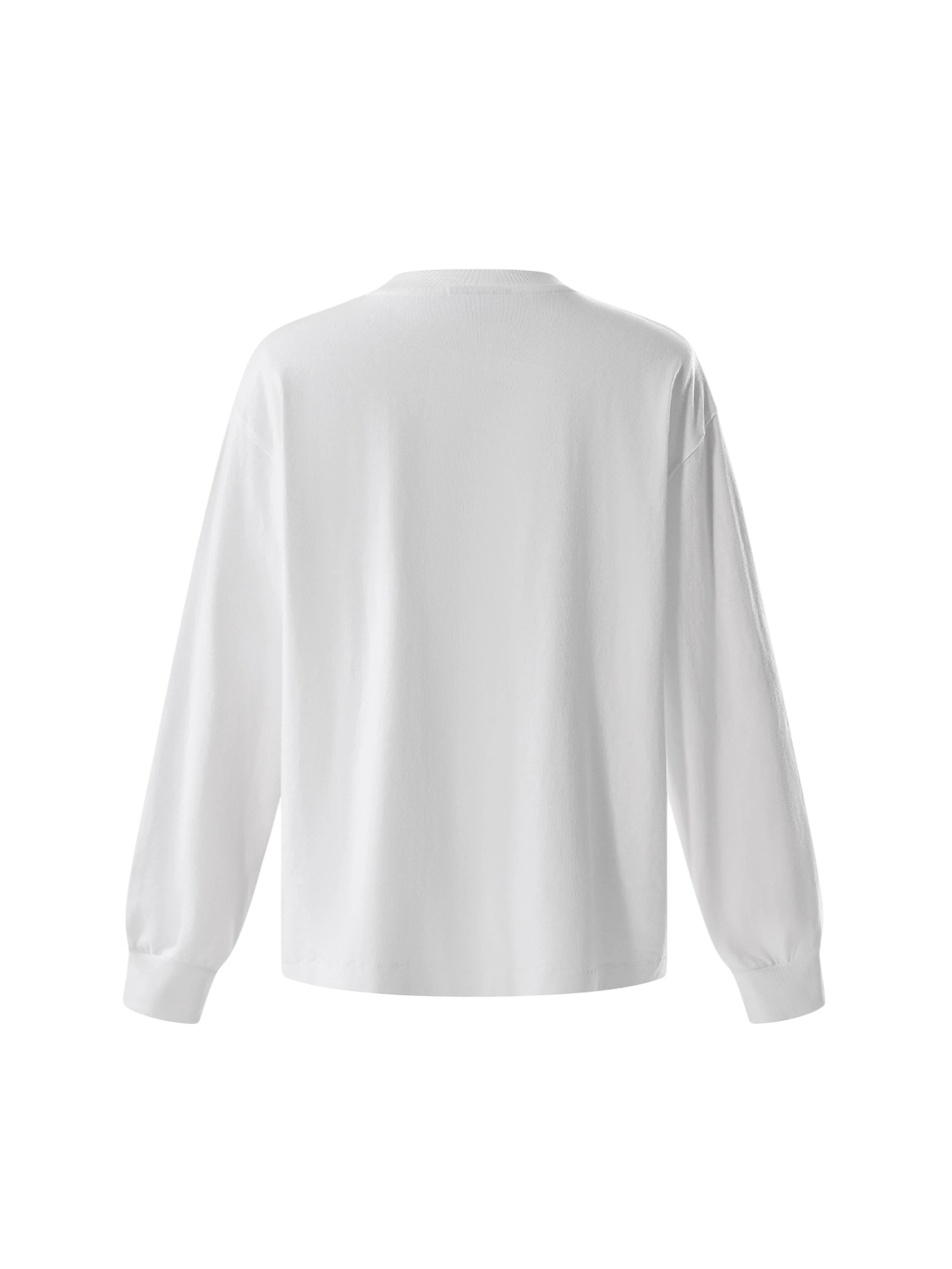 TBHNP Luminous Dawn knight and ghost print long-sleeve tee — men's streetwear graphic tee