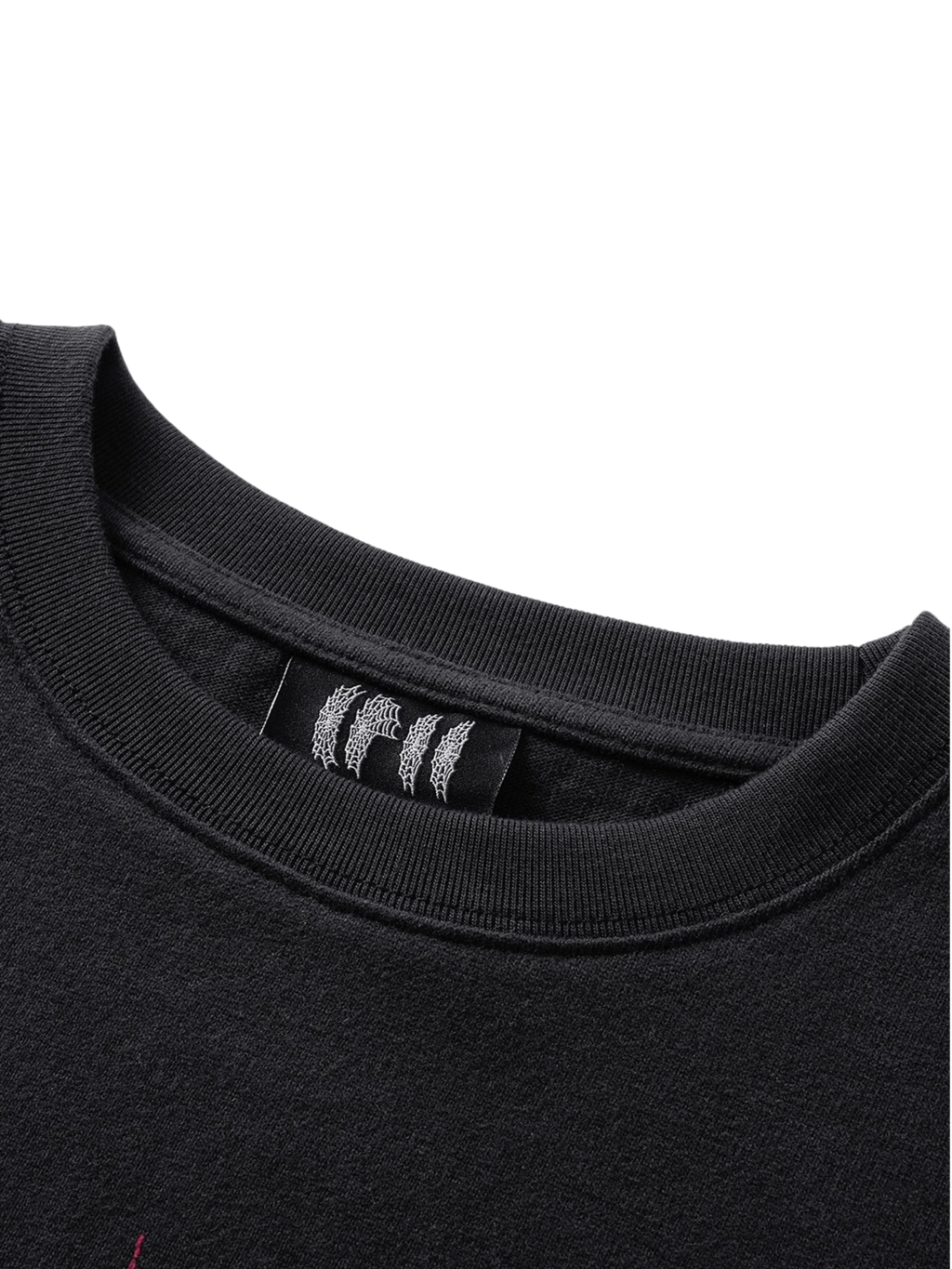 TBHNP Luminous Dawn knight and ghost print long-sleeve tee — men's streetwear graphic tee