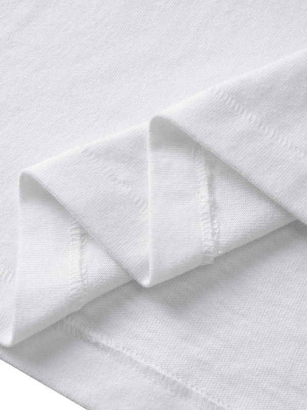 LUMINOUS DAWN KNIGHT AND GHOST PRINTED LONG TEE