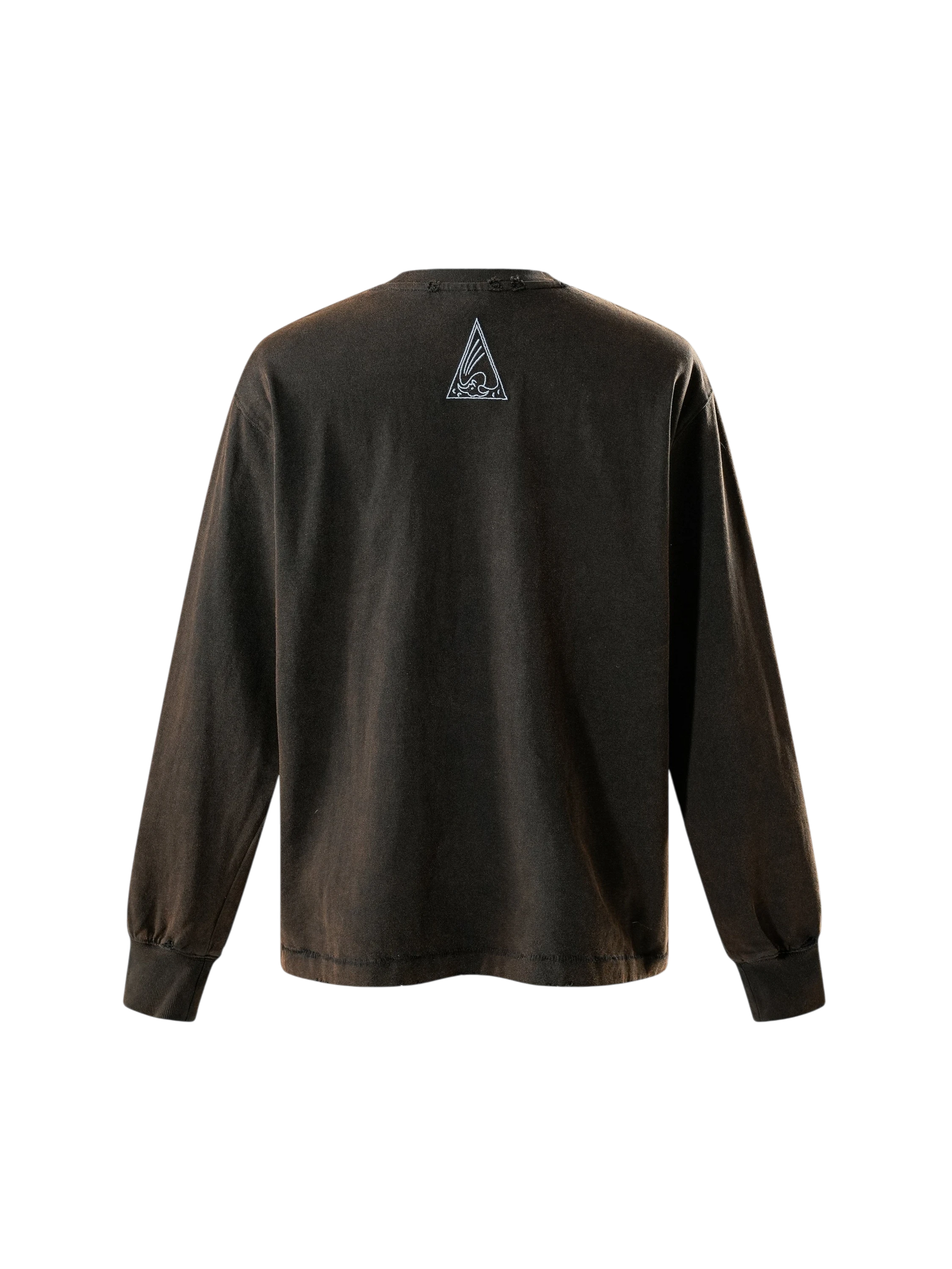 TBHNP Disciple two-tone washed long-sleeve tee — men's streetwear graphic tee