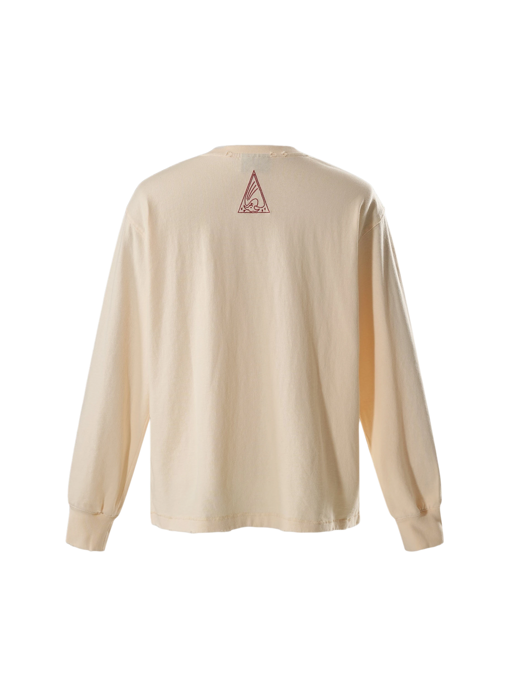 TBHNP Disciple two-tone washed long-sleeve tee — men's streetwear graphic tee