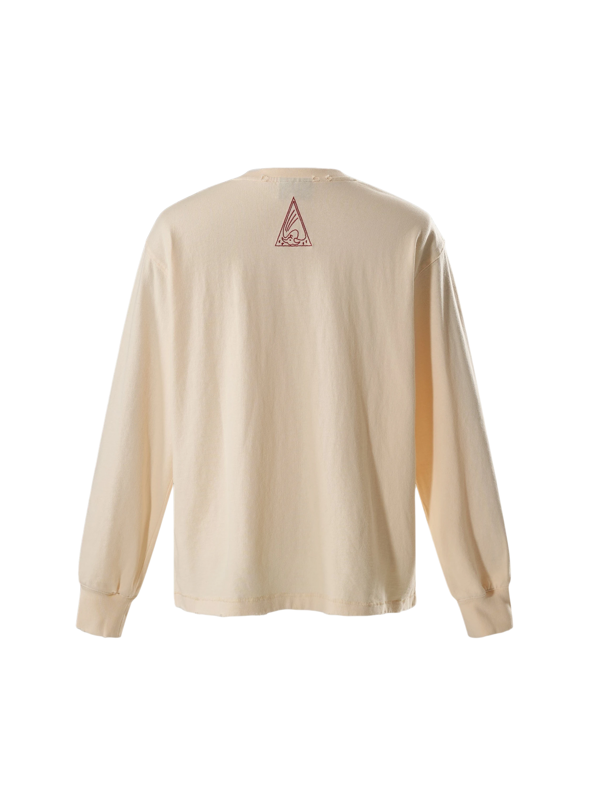 TBHNP Disciple two-tone washed long-sleeve tee — men's streetwear graphic tee