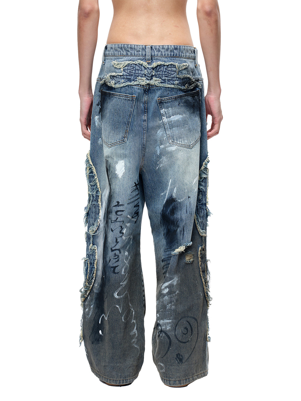 LUMINOUS DAWN GRAFFITI JEANS