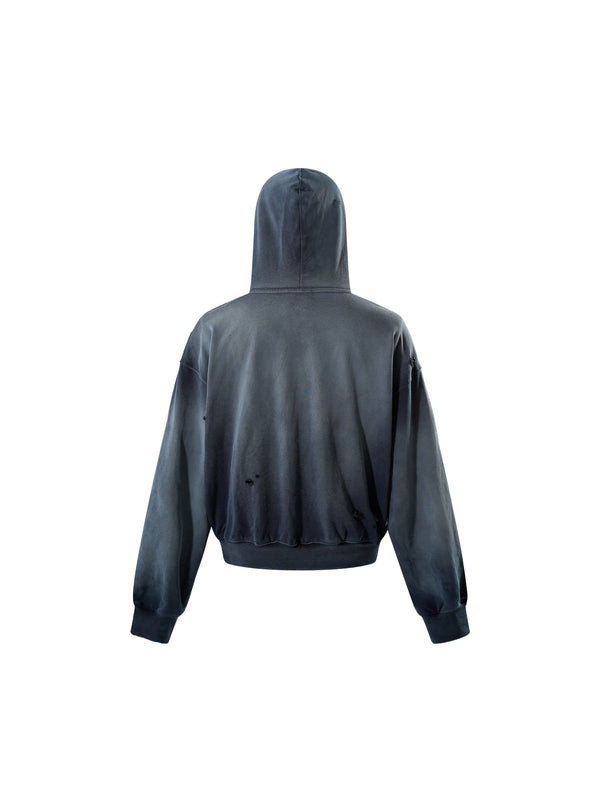 DISCIPLE SLASH DESTROYED HOODIE