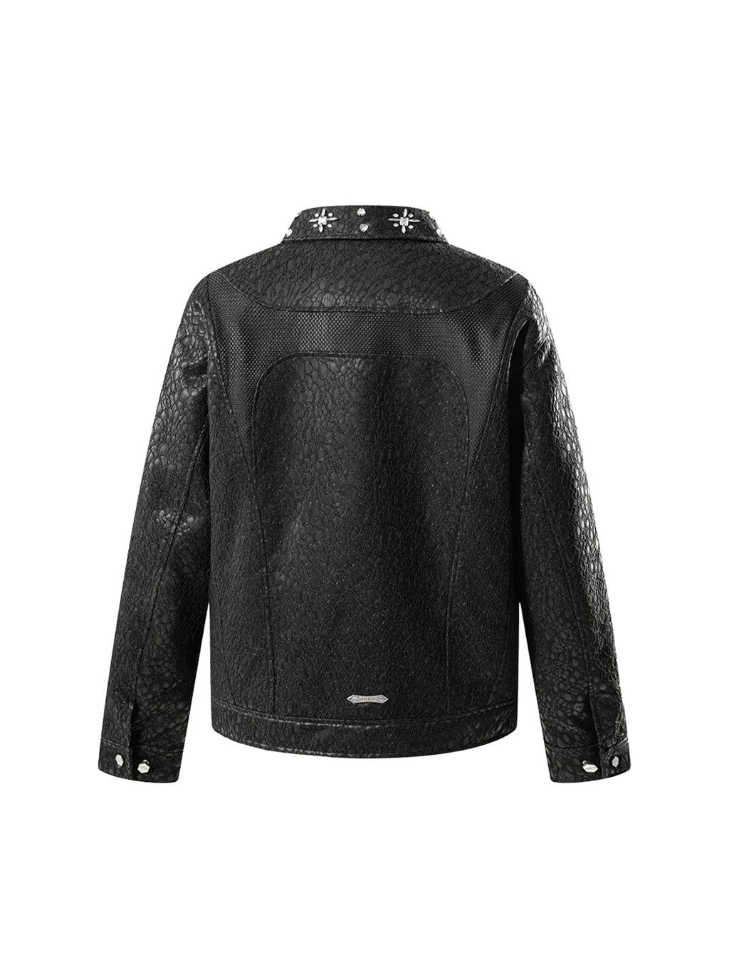LUMINOUS DAWN STRUCTURED PATCHWORK JACKET