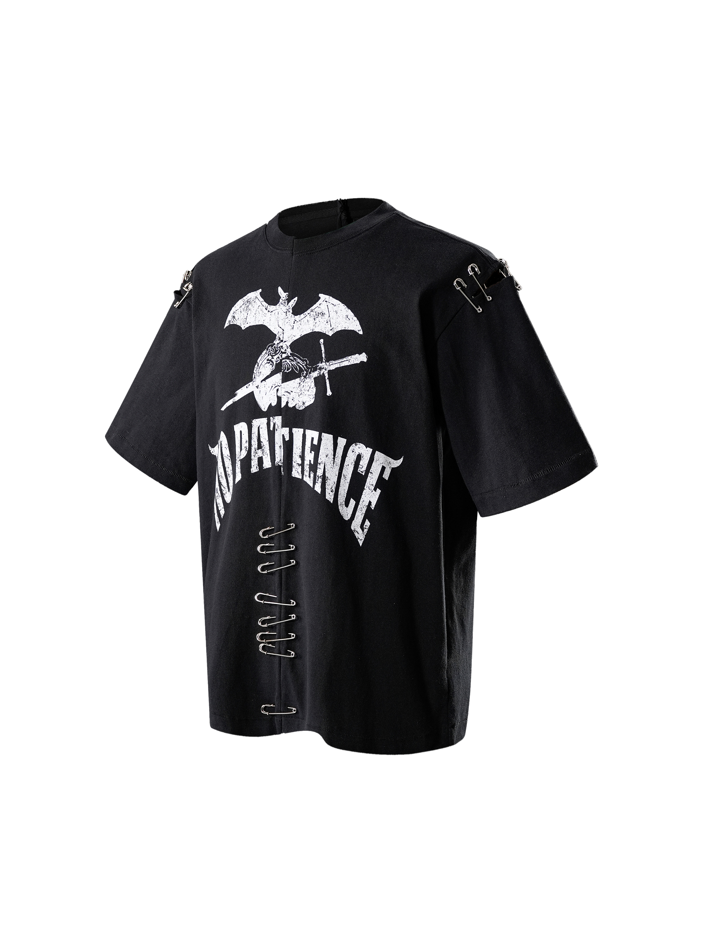 LUMINOUS DAWN DESTROYED PATCHWORK S/S TEE