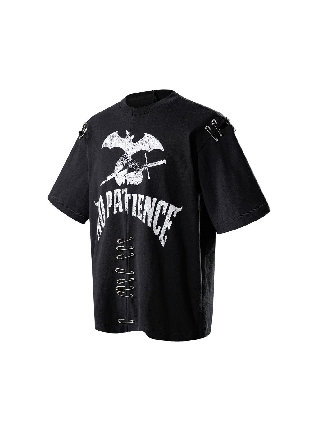 LUMINOUS DAWN DESTROYED PATCHWORK S/S TEE