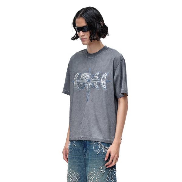 LUMINOUS NIGHT LEATHER PATCH S/S TEE