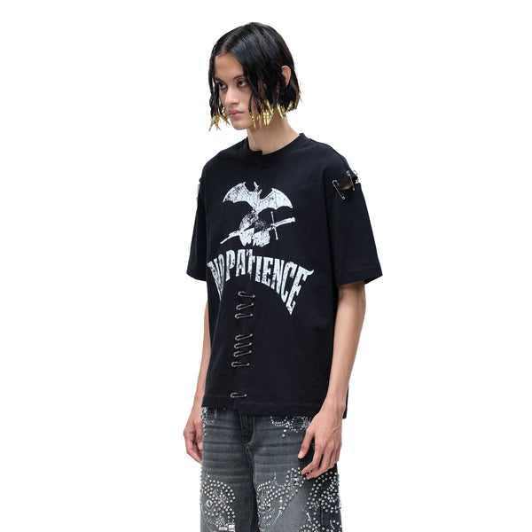 LUMINOUS DAWN DESTROYED PATCHWORK S/S TEE