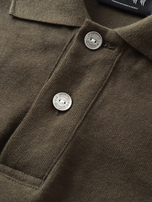 LUMINOUS DAWN STRUCTURED POLO L/S TEE