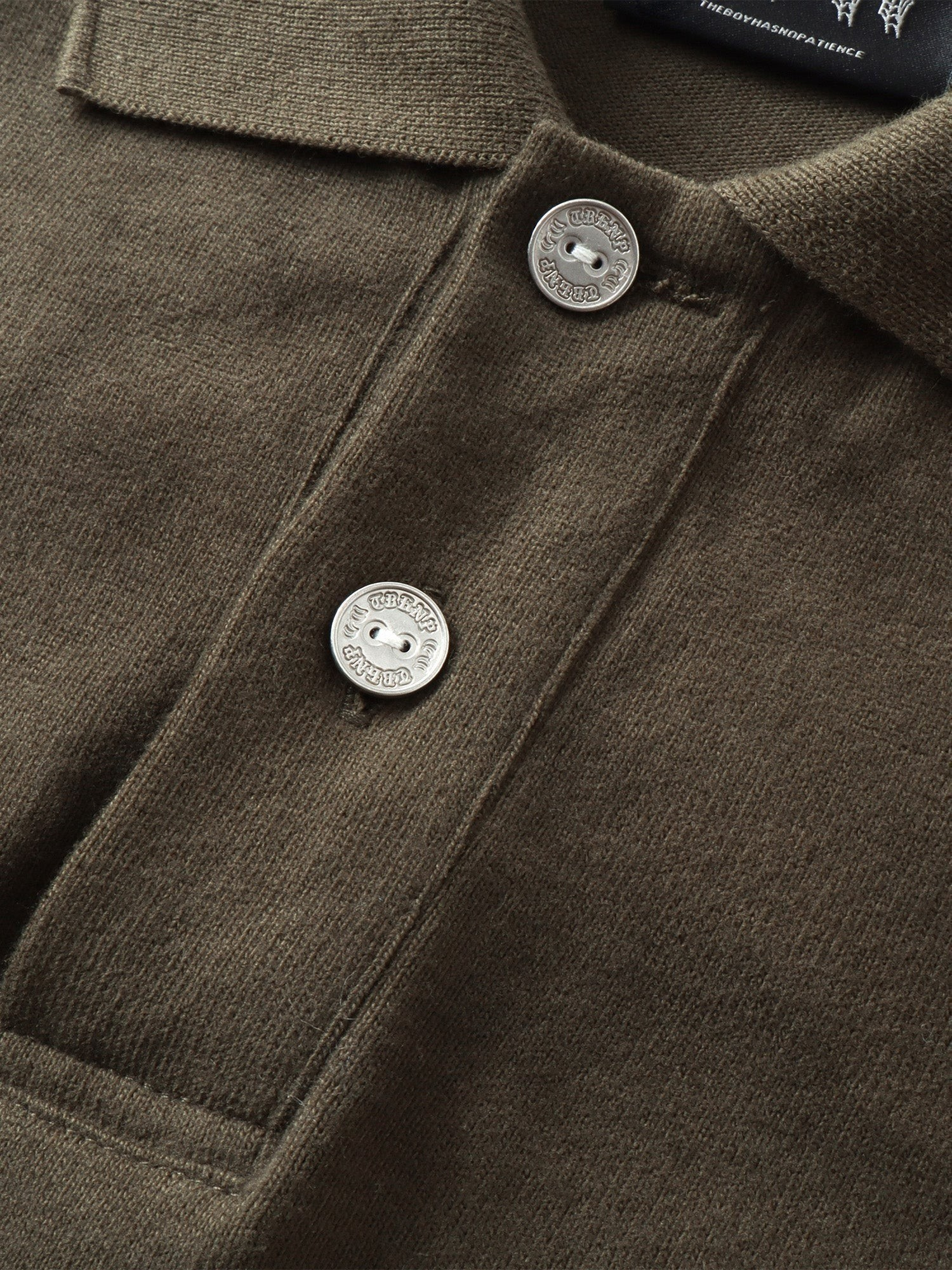 LUMINOUS DAWN STRUCTURED SEAM LONG-SLEEVE POLO