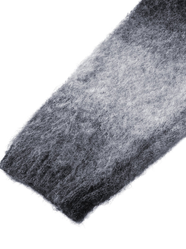 LUMINOUS DAWN RHINESTONE MOHAIR SWEATER