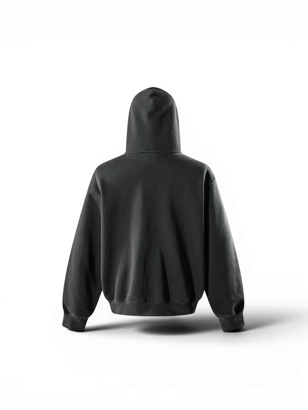 LUMINOUS DAWN DOUBLE-HEADED EAGLE RHINESTONE ZIP HOODIE