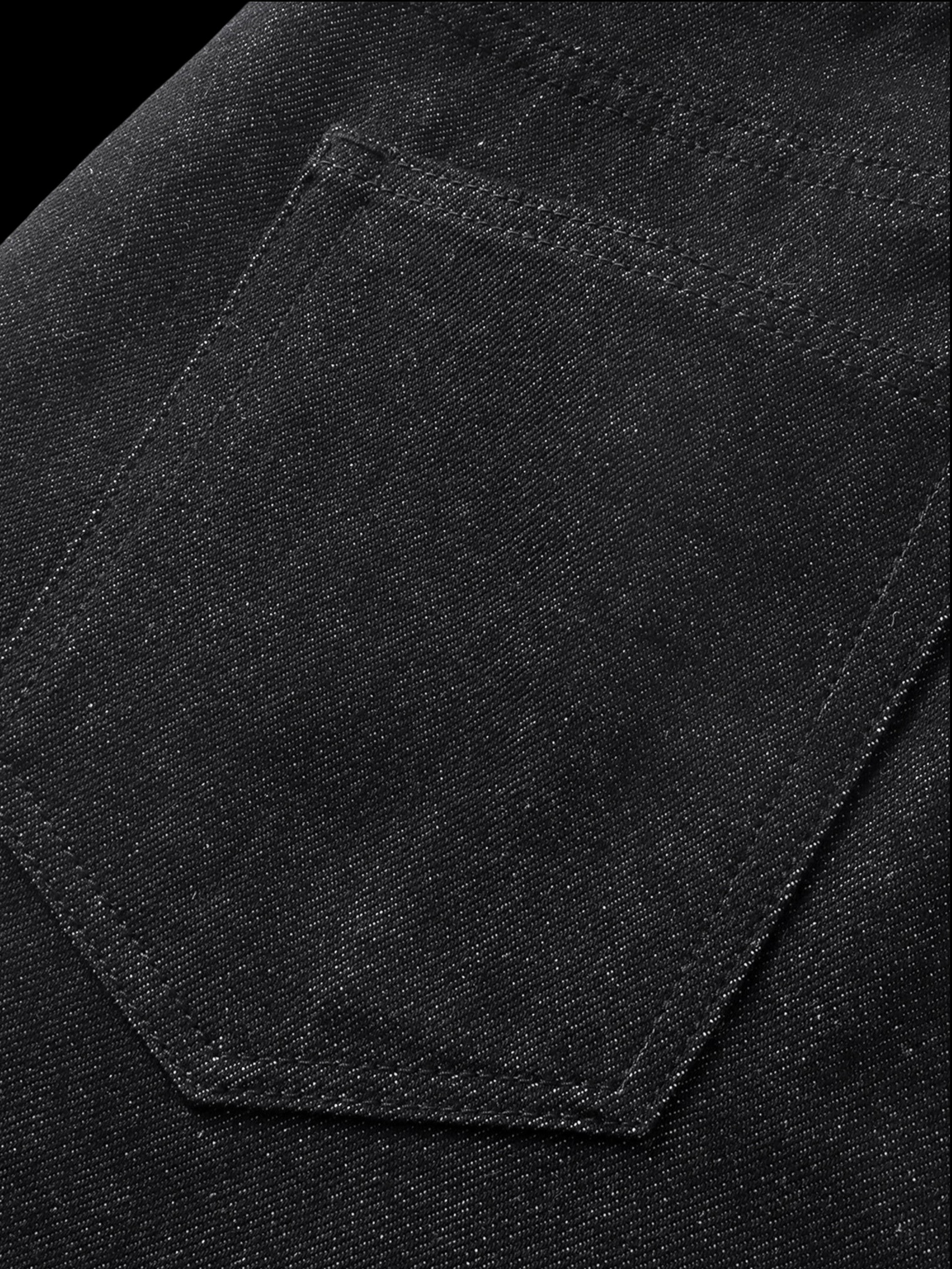 LUMINOUS DAWN COATED BAGGY WIDE-LEG JEANS