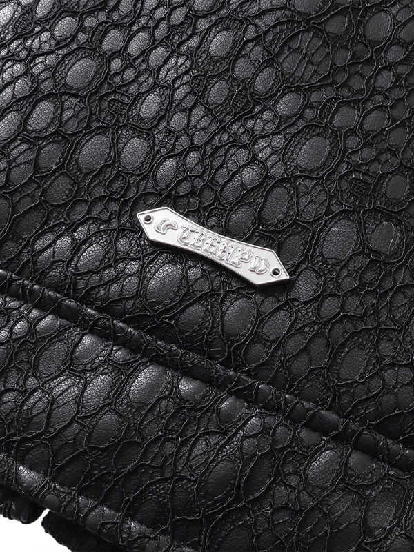 LUMINOUS DAWN STRUCTURED PATCHWORK JACKET