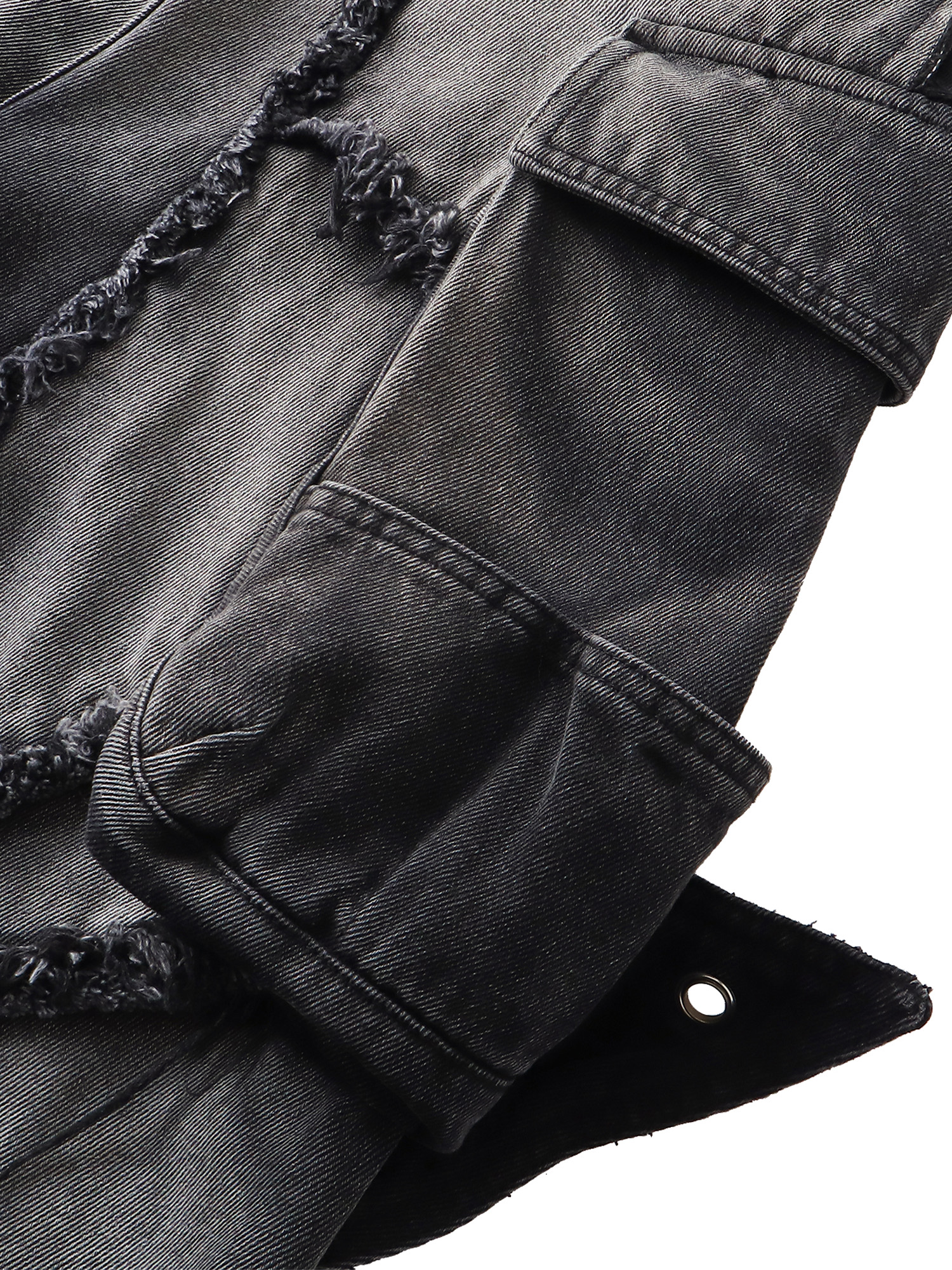 LUMINOUS DAWN SCULPTED BAT FLARE JEANS