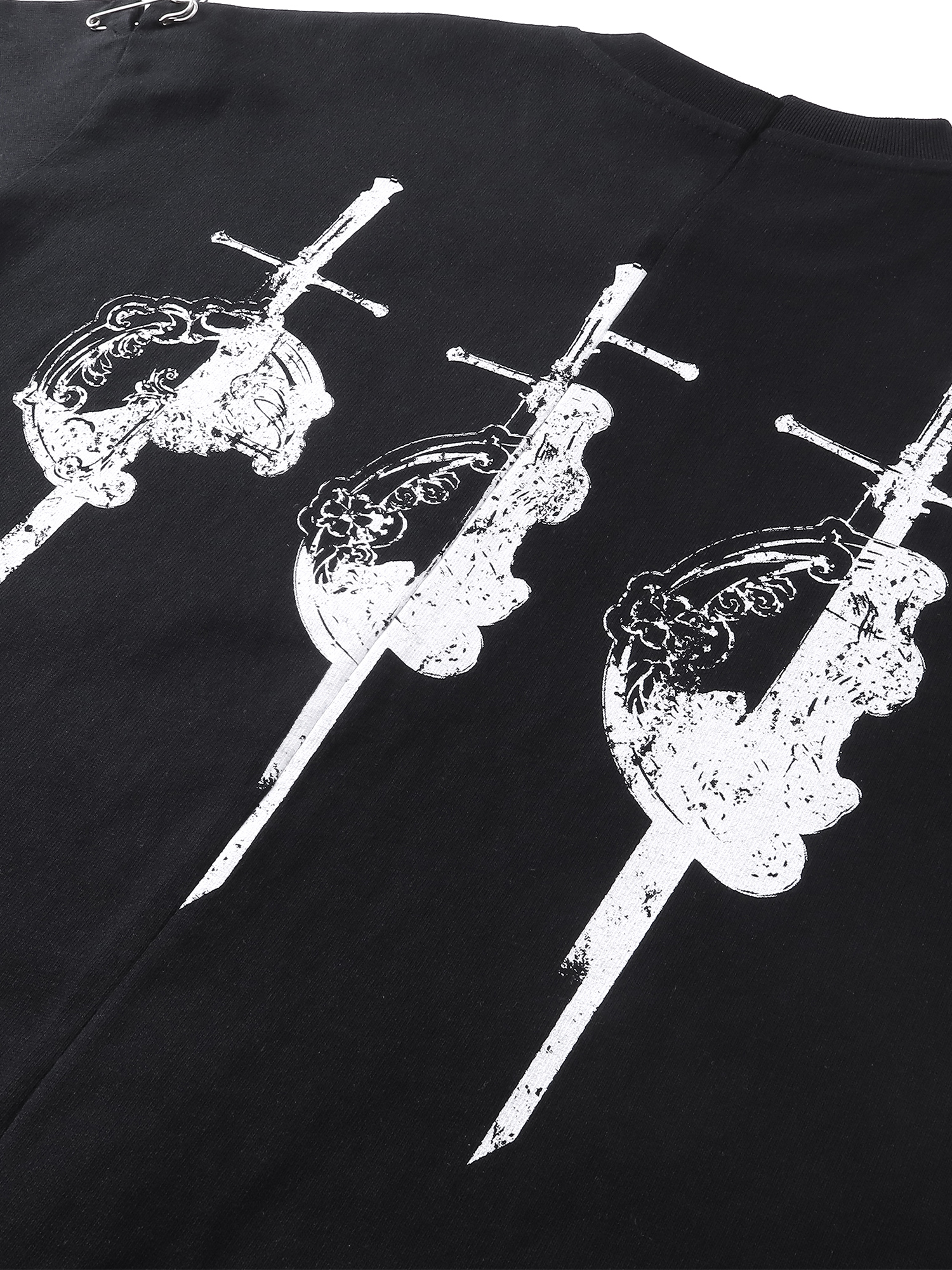 LUMINOUS DAWN DESTROYED PATCHWORK S/S TEE