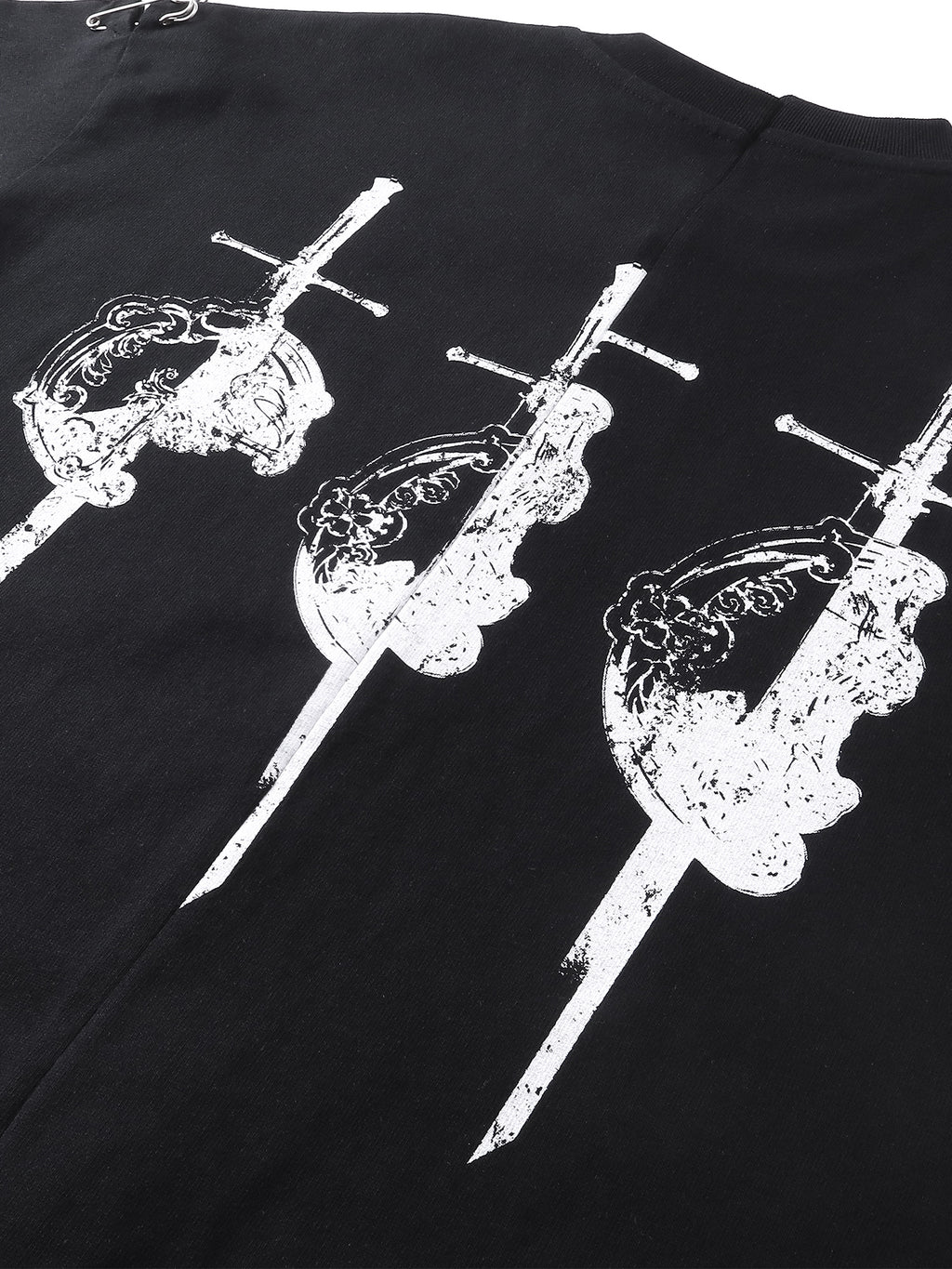 LUMINOUS DAWN DESTROYED PATCHWORK S/S TEE